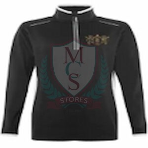 Outdoor Zip Top Black with Logo